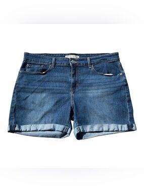 Levi's Strauss Signature Mid Rise Denim Short 12 Classic Comfortable Stretch